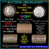 ***Auction Highlight*** Solid Carson City Morgan roll 1892 one end 'cc' rev other, average circ (fc)