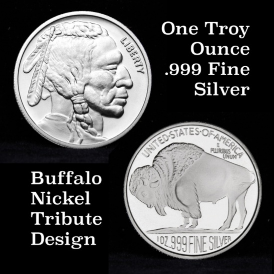 1 oz Silver Buffalo Round