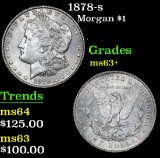 1878-s . . Morgan Dollar $1 Grades Select+ Unc