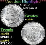 ***Auction Highlight*** 1879-o . . Morgan Dollar $1 Graded Choice+ Unc By USCG (fc)