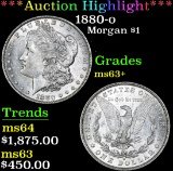 ***Auction Highlight*** 1880-o . . Morgan Dollar $1 Graded Select+ Unc By USCG (fc)