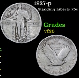 1927-p . . Standing Liberty Quarter 25c Grades vf, very fine