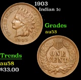 1903 . . Indian Cent 1c Grades Select AU