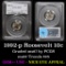 PCGS 1992-p Roosevelt Dime 10c Graded ms67 RD by PCGS