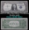 1957A $1 Blue Seal Silver Certificate Grades Choice AU/BU Slider