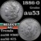 1886-o Morgan Dollar $1 Grades Select AU