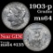 1903-p Morgan Dollar $1 Grades Choice Unc