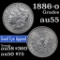 1886-o Morgan Dollar $1 Grades Choice AU