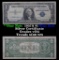 **Star Note  1957A $1 Blue Seal Silver Certificate Grades vf+