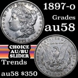 1897-o Morgan Dollar $1 Grades Choice AU/BU Slider (fc)