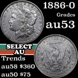 1886-o Morgan Dollar $1 Grades Select AU