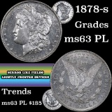 1878-s Morgan Dollar $1 Grades Select Unc PL