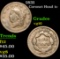 1831 . . Coronet Head Large Cent 1c Grades vg+