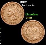 1882 . . Indian Cent 1c Grades vf++