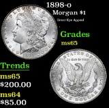 1898-o Great Eye Appeal . Morgan Dollar $1 Grades GEM Unc