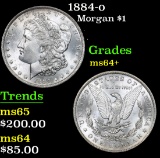 1884-o . . Morgan Dollar $1 Grades Choice+ Unc