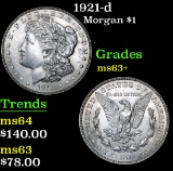 1921-d . . Morgan Dollar $1 Grades Select+ Unc