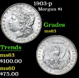 1903-p . . Morgan Dollar $1 Grades Select Unc