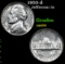 1955-d . . Jefferson Nickel 5c Grades Choice Unc