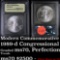 1989-d Congressional Bicentennial Unc Modern Commem Dollar $1 Graded ms70, Perfection by USCG