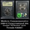 1989-d Congressional Bicentennial Unc Modern Commem Half Dollar 50c Graded ms70, Perfection by USCG