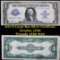 1923 $1 large size silver certificate Grades xf