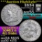 ***Auction Highlight*** 1834 Capped Bust Half Dollar 50c Graded Choice AU by USCG (fc)