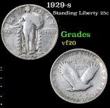 1929-s . . Standing Liberty Quarter 25c Grades vf, very fine