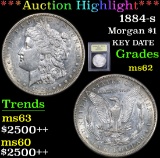 ***Auction Highlight*** 1884-s Morgan Dollar $1 Graded Select Unc by USCG (fc)