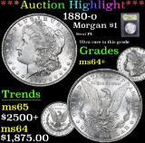 *Auction Highlight* 1880-o Semi PL Ultra rare in this grade Morgan $1 Graded Choice+ Unc By USCG (fc