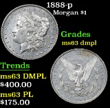 1888-p . . Morgan Dollar $1 Grades Select Unc DMPL