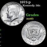 1973-p . . Kennedy Half Dollar 50c Grades GEM Unc