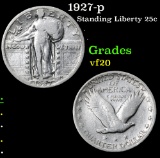 1927-p . . Standing Liberty Quarter 25c Grades vf, very fine