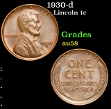 1930-d . . Lincoln Cent 1c Grades Choice AU/BU Slider