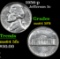 1956-p . . Jefferson Nickel 5c Grades Choice Unc 5fs