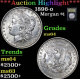 ***Auction Highlight*** 1896-o Morgan Dollar $1 Graded Choice Unc by USCG (fc)