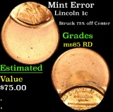 Mint Error Lincoln Cent 1c Grades GEM Unc RD