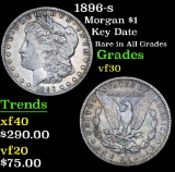 1896-s Key Date Rare in All Grades Morgan Dollar $1 Grades vf++