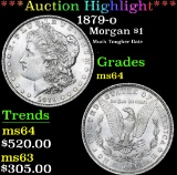 ***Auction Highlight*** 1879-o Much Tougher Date . Morgan Dollar $1 Graded Choice Unc By USCG (fc)