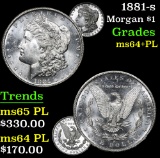 1881-s Morgan Dollar $1 Grades Choice Unc+ PL