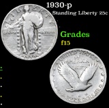 1930-p . . Standing Liberty Quarter 25c Grades f+