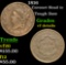 1816 Coronet Head Large Cent 1c Grades vf details