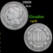 1868 Three Cent Copper Nickel 3cn Grades vg+