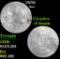1856 Three Cent Silver 3cs Grades vf details