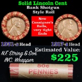 ***Auction Highlight*** Mixed small cents roll;  1917-s  & 1931-s Key Date Lincoln Ends, Wow! (fc)