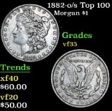 1882-o/s Top 100 Morgan Dollar $1 Grades vf++