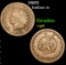 1865 . . Indian Cent 1c Grades vg, very good