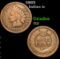 1865 . . Indian Cent 1c Grades f, fine