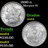 1890-o . . Morgan Dollar $1 Grades Choice Unc
