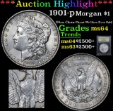 ***Auction Highlight*** 1901-p Ultra Clean Finest We Have Ever Sold Morgan Dollar $1 Graded Choice U